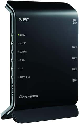 Amazon | NEC Aterm WG1200HP3 [無線LANルーター/867+300Mbps] 親機単体 (11ac対応) 型番:PA-WG1200HP3 | Aterm | パソコン・周辺機器 通販